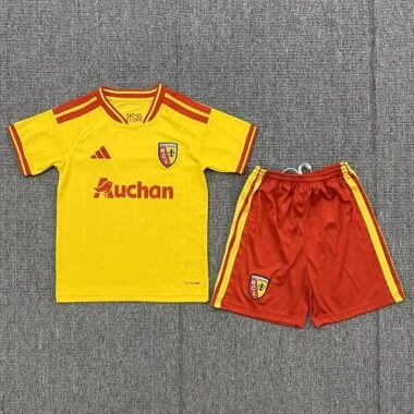 26-27 Lens Home Kids Soccer Jerseys