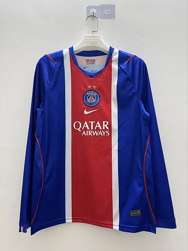 26-27 Paris Home Long Sleeve Soccer Jerseys