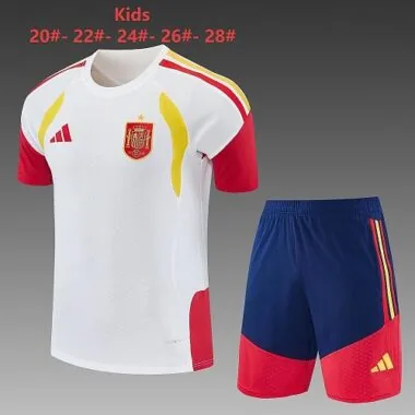 2026 Spain Kids Training Soccer Suit