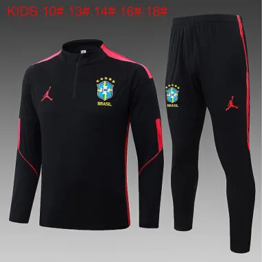 2026 Brazil Kids tracksuit