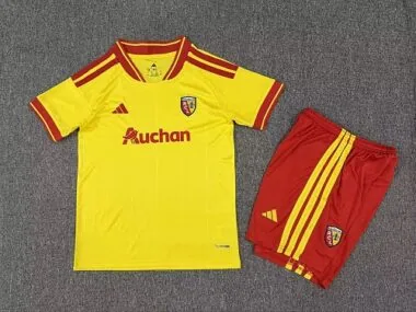 26-27 Lens Home Kids Soccer Jerseys