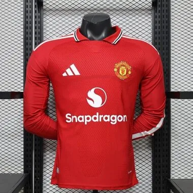 26-27 Man United Home Player Version Soccer Jerseys