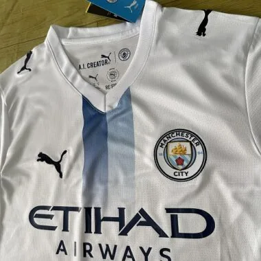 Imagem 3 do álbum 26-27 Manchester City Away Soccer Jerseys