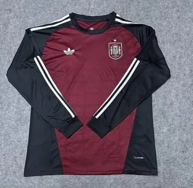 26-27 Spain Long Sleeve Soccer Jerseys