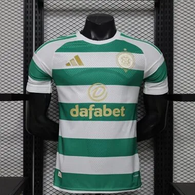 26-27 Celtic Home Player Version Soccer Jerseys