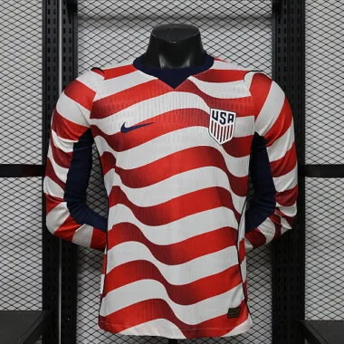 2026 United States Home Long Sleeve Soccer Jerseys