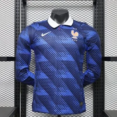 26-27 France Home Player Version Soccer Jerseys