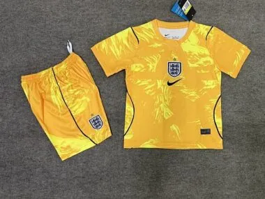 26-27 England Goalkeeper Kids Soccer Jerseys