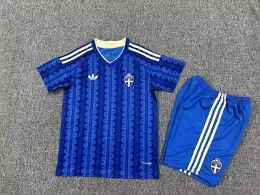 26-27 Sweden Away Kids Soccer Jerseys