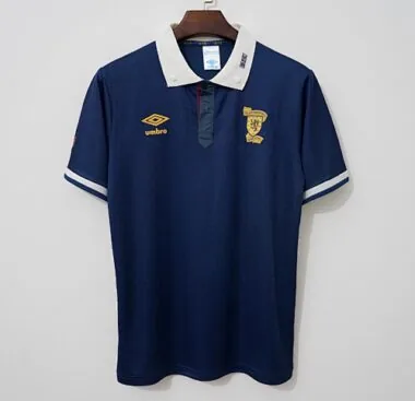 1988-91 Scotland Home Retro Soccer Jerseys