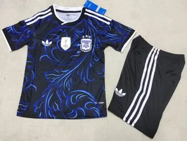 2026 Argentina Away Kids Soccer Jerseys