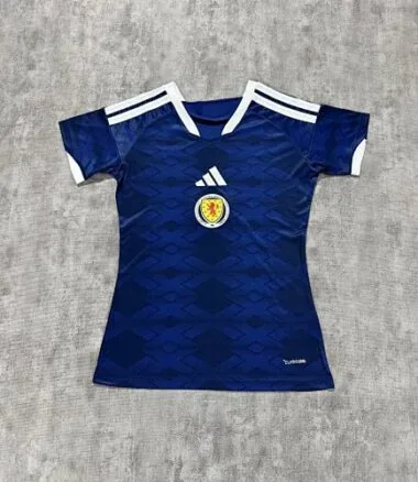 26-27 Scotland Home Women Soccer Jerseys