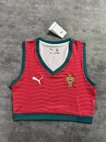 2026 Portugal Home Woman Soccer Jerseys