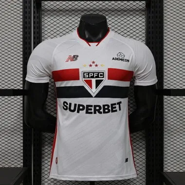 26-27 Sao Paulo Home Player Version Soccer Jerseys