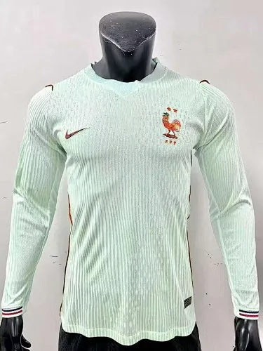 2026 World Cup France Away Long Sleeve Soccer Jerseys