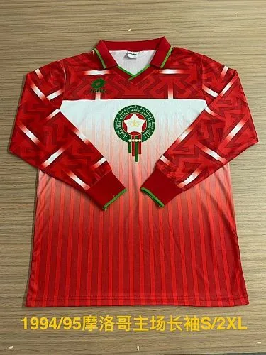1994 Morocco Home Retro Soccer Jerseys