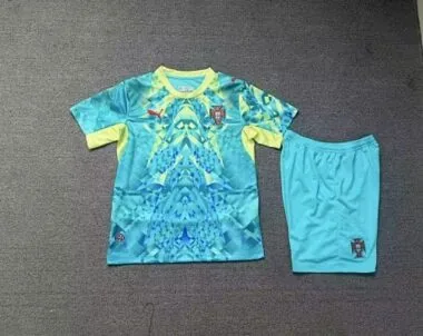 26-27 Portugal Goalkeeper Kids Soccer Jerseys