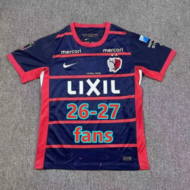 26-27 Kashima Antlers Home Soccer Jerseys