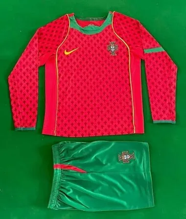 2004 Portugal Home Kids Soccer Jerseys album image 12