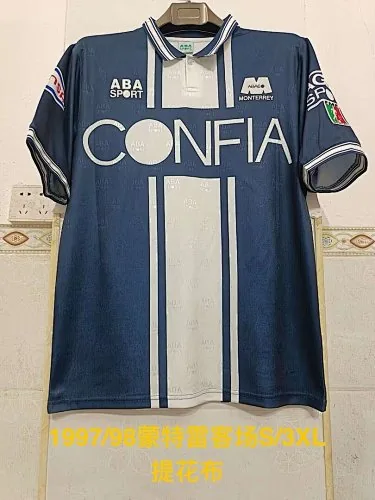 97-98 Monterey Away Retro Soccer Jerseys