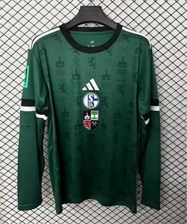 25-26 Schalke 150th Long Sleeve Soccer Jerseys