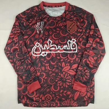 2025 Palestine Special Long Sleeve Soccer Jerseys