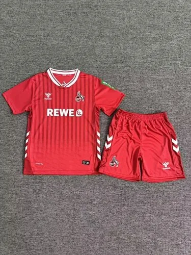 25-26 Koln Away Kids Soccer Jerseys