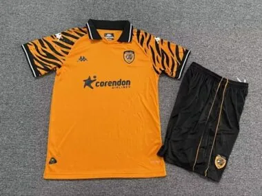 25-26 Hull City Home Kids Soccer Jerseys