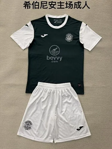 25-26 Hibernian Home Soccer Jerseys