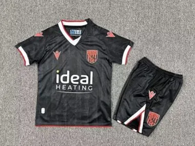 25-26 West Bromwich Third Kids Soccer Jerseys