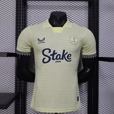 Everton Away Player Version Soccer Jerseys