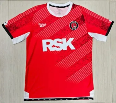 25-26 Charlton Home Soccer Jersery