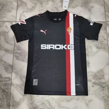 25-26 Sporting de Gijón Away Soccer Jersery