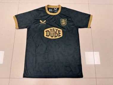 25-26 Huddersfield Third Soccer Jerseys