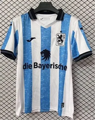25-26 1860 Munich Home Soccer Jerseys