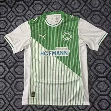 25-26 SpVgg Greuther Fürth Home Soccer Jerseys