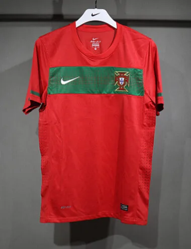 2010 Portugal Home Retro Soccer Jerseys