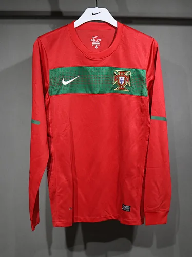 2010 Portugal Home Retro Soccer Jerseys
