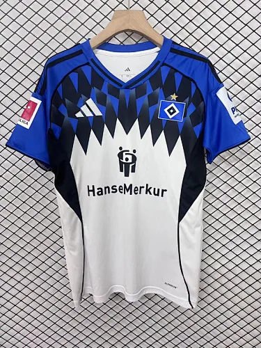 25-26 Hamburger Home Soccer Jerseys