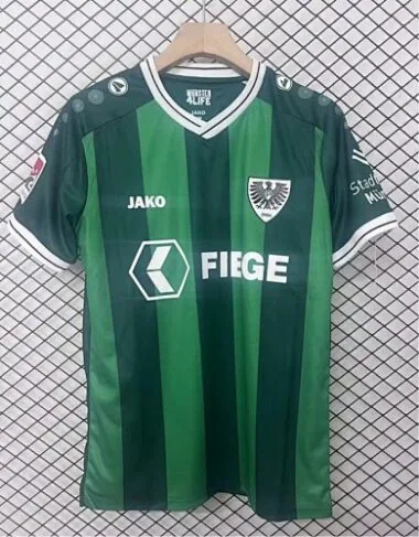 25-26 Prussia Munster Home Soccer Jerseys