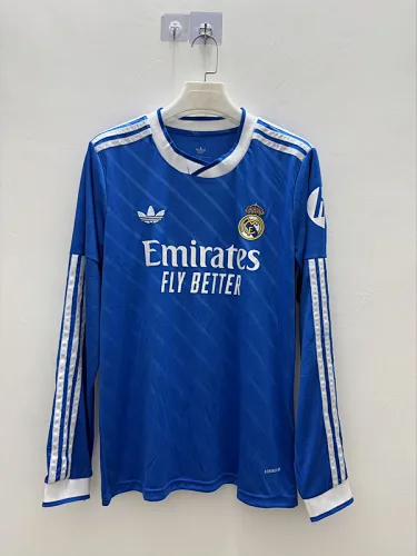 25-26 Real Madrid Third Long Sleeve Soccer Jerseys