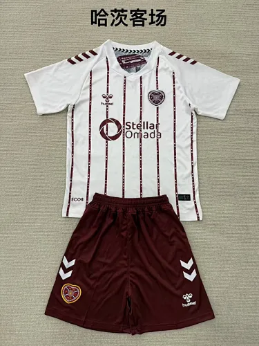25-26 Away Kids Soccer Jerseys