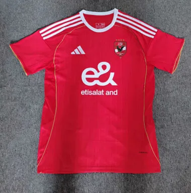 25-26 Al-Ahly Home Soccer Jerseys
