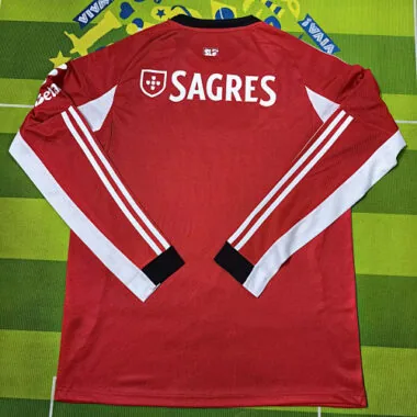 Benfica Home Long Sleeve Soccer Jerseys Albumbild 2