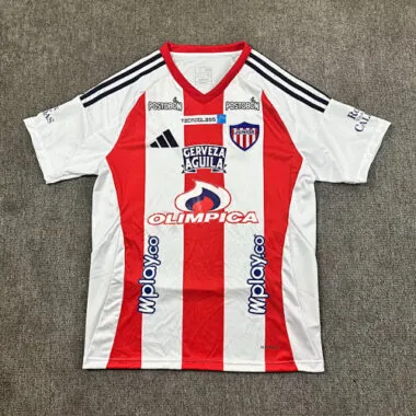 25-26 Barranquilla Junior Home Soccer Jerseys