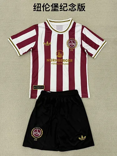 25-26 Nuremberg Kids Soccer Jerseys