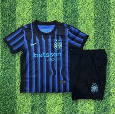 25-26 Inter Milan Home Kids Soccer Jerseys