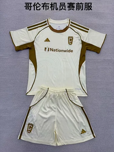 25-26 Columbus Crewm Kids Soccer Jerseys
