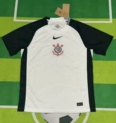 25-26 Corinthians Home Soccer Jerseys