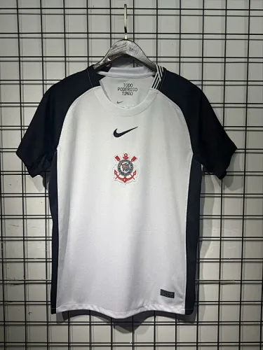 25-26 Corinthians Home Soccer Jerseys